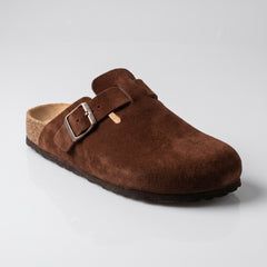 Kasbah — Terracotta Suede Mule