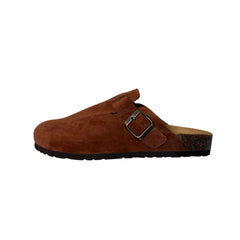 Kasbah — Terracotta Suede Mule